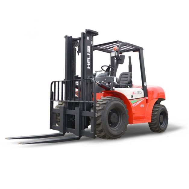 Heli Forklifts NZ Diesel All Terrain Forklift CPCD 20YCPCD 25YCPDC